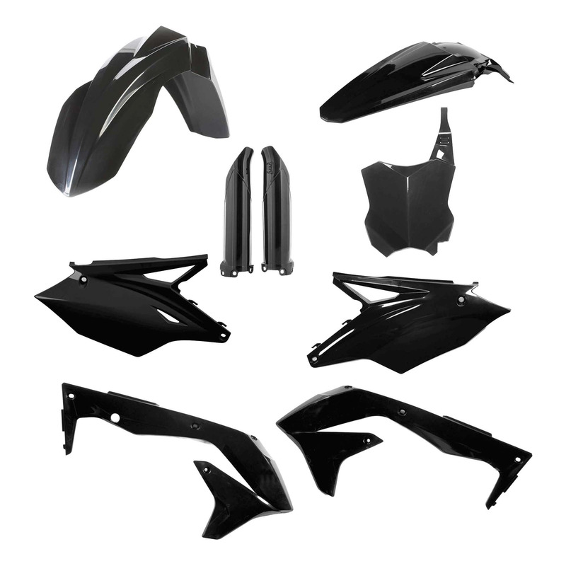 Kit Plastique Complet ACERBIS Type Origine Noir - Kawasaki 450 KXF 2018