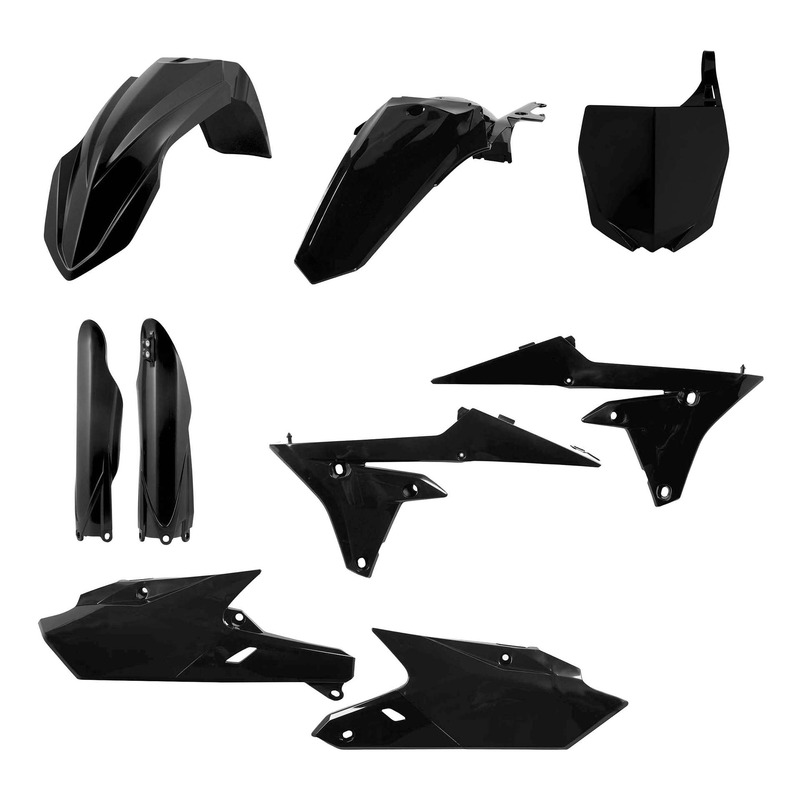 Kit Plastique Complet ACERBIS Type Origine Noir - Yamaha 250 / 450 YZF