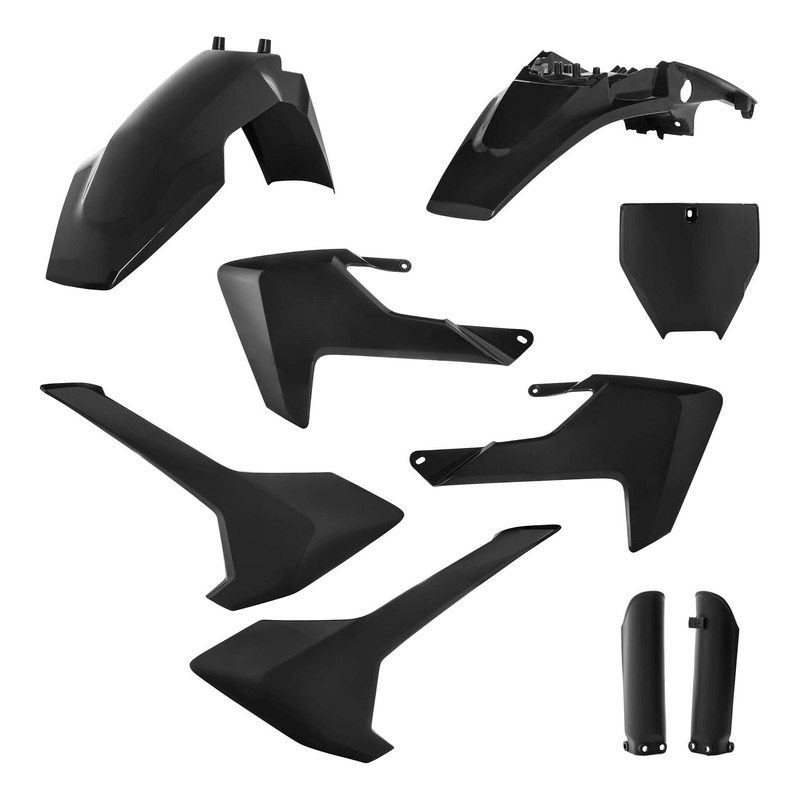 Kit Plastique Complet ACERBIS Type Origine Noir - Husqvarna 65 TC 17-2