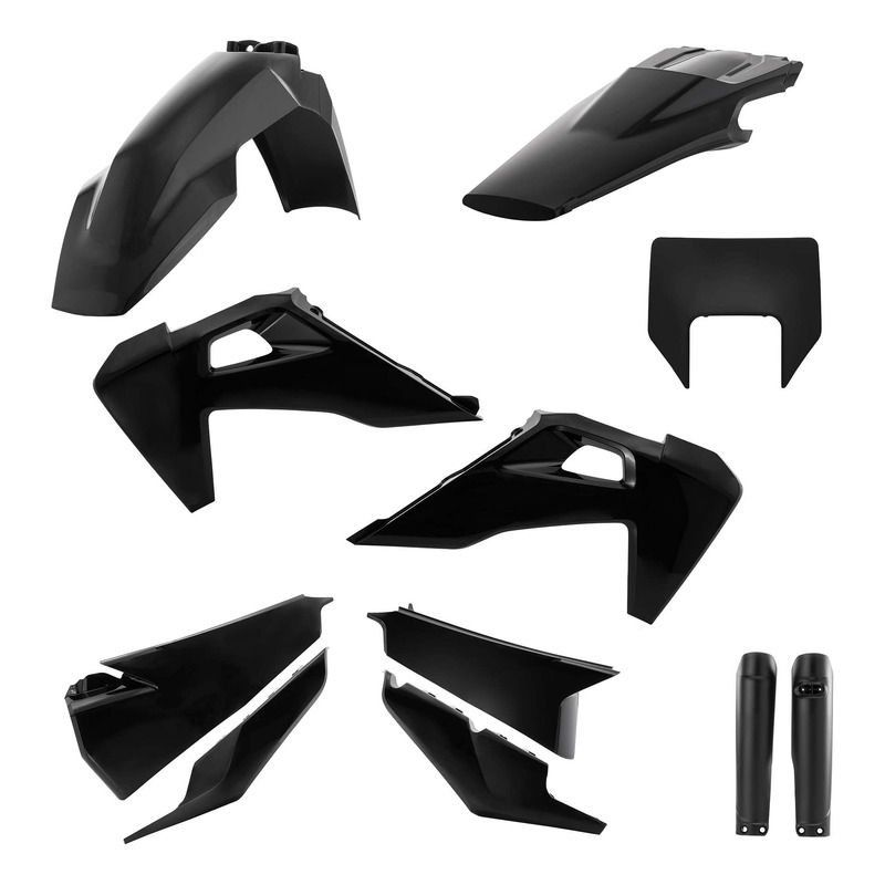 Kit Plastique Complet ACERBIS Type Origine Noir - Husqvarna TE / FE 20-23
