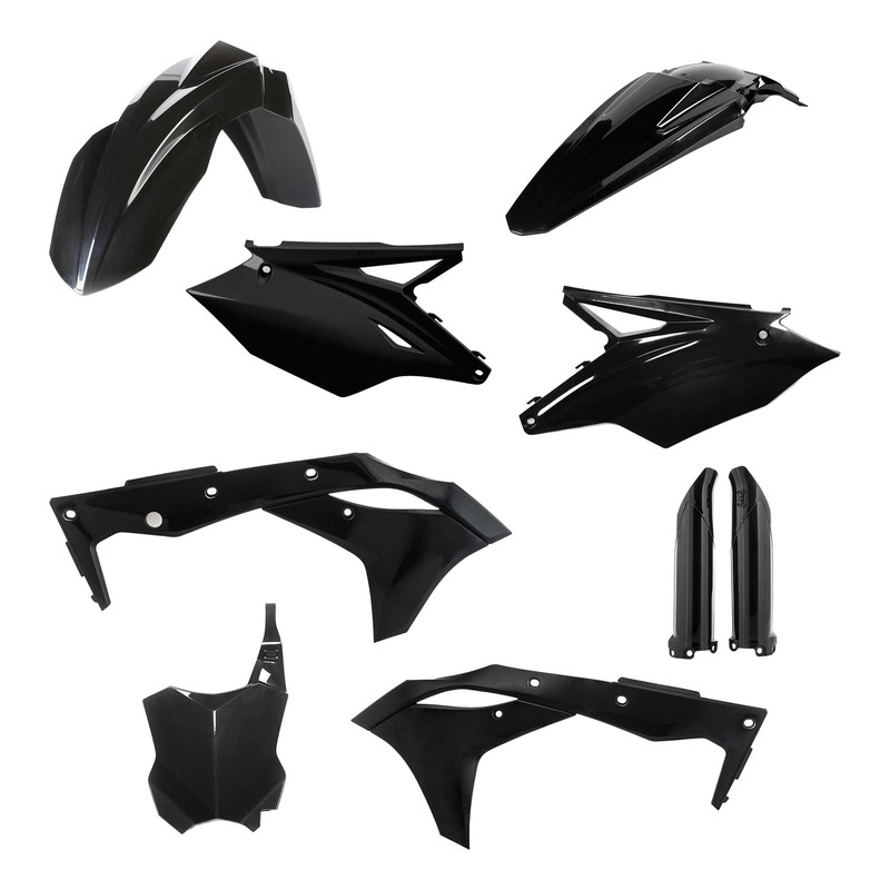 Kit Plastique Complet ACERBIS Type Origine Noir - Kawasaki 250 KXF 18-20