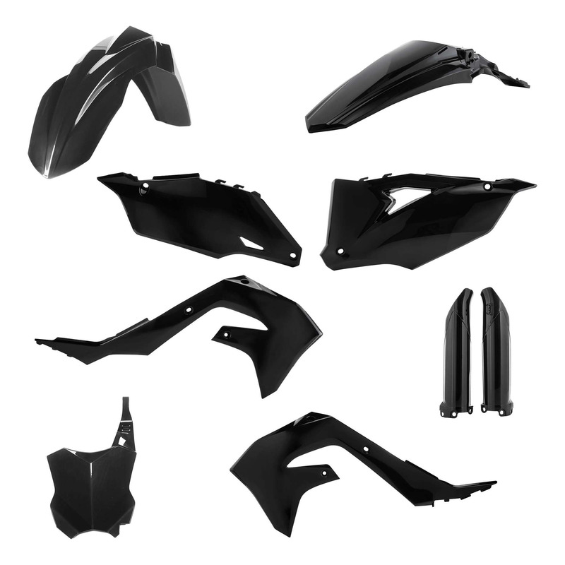 Kit Plastique Complet ACERBIS Type Origine Noir - Kawasaki 450 KXF 19-