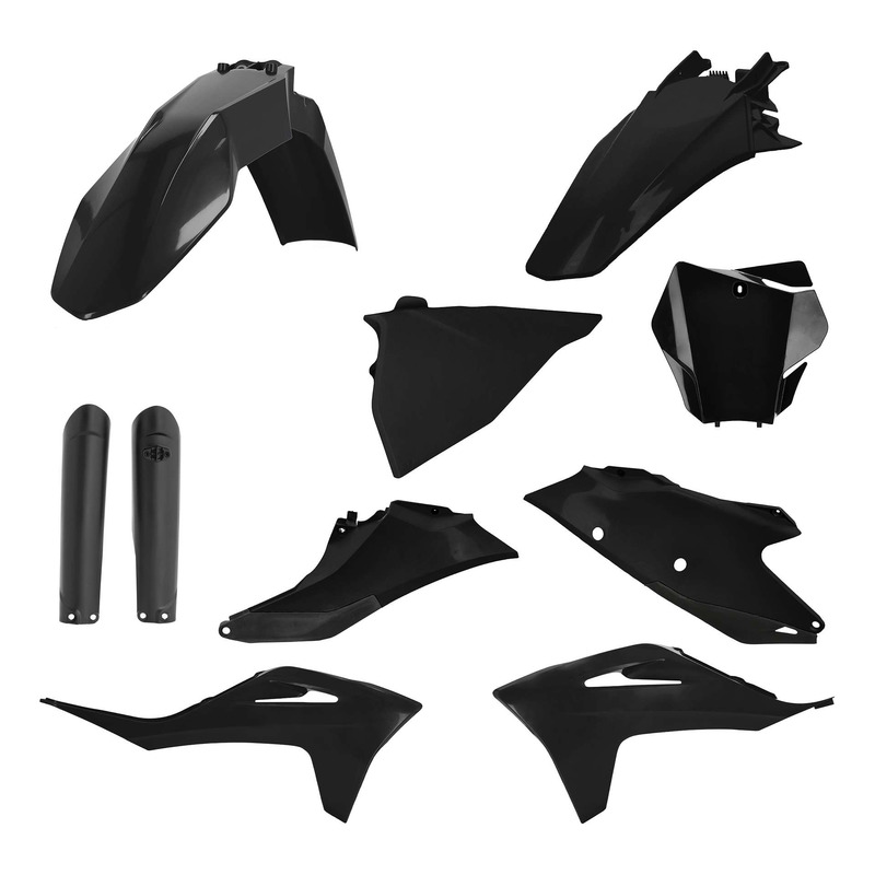 Kit Plastique Complet ACERBIS Type Origine Noir - Gasgas MC / MCF 21-2