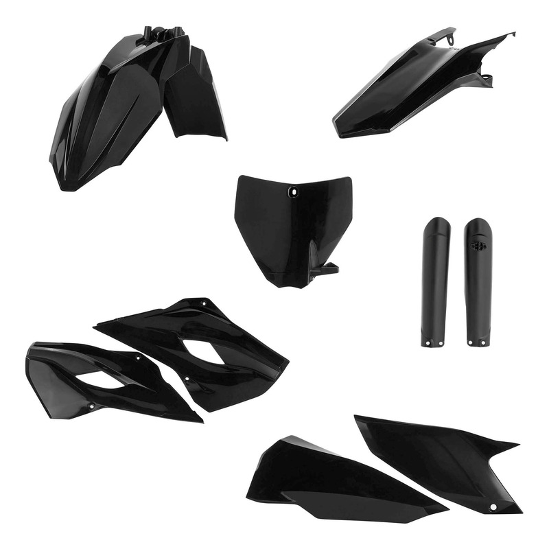 Kit Plastique Complet ACERBIS Type Origine Noir Édition 2015 - Husqvarna 250 / 450 FC 14-15