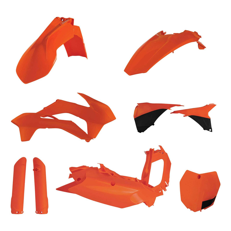 Kit Plastique Complet ACERBIS Type Origine Orange - KTM 250 à 505 SXF 2015