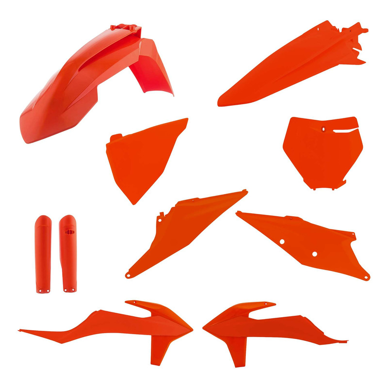 Kit Plastique Complet ACERBIS Type Origine Orange - KTM SX / SXF 19-22
