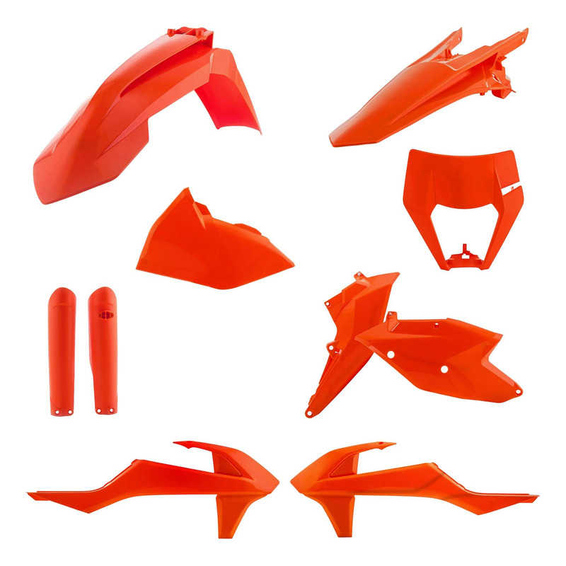 Kit Plastique Complet ACERBIS Type Origine Orange - KTM EXC / EXCF 17-19