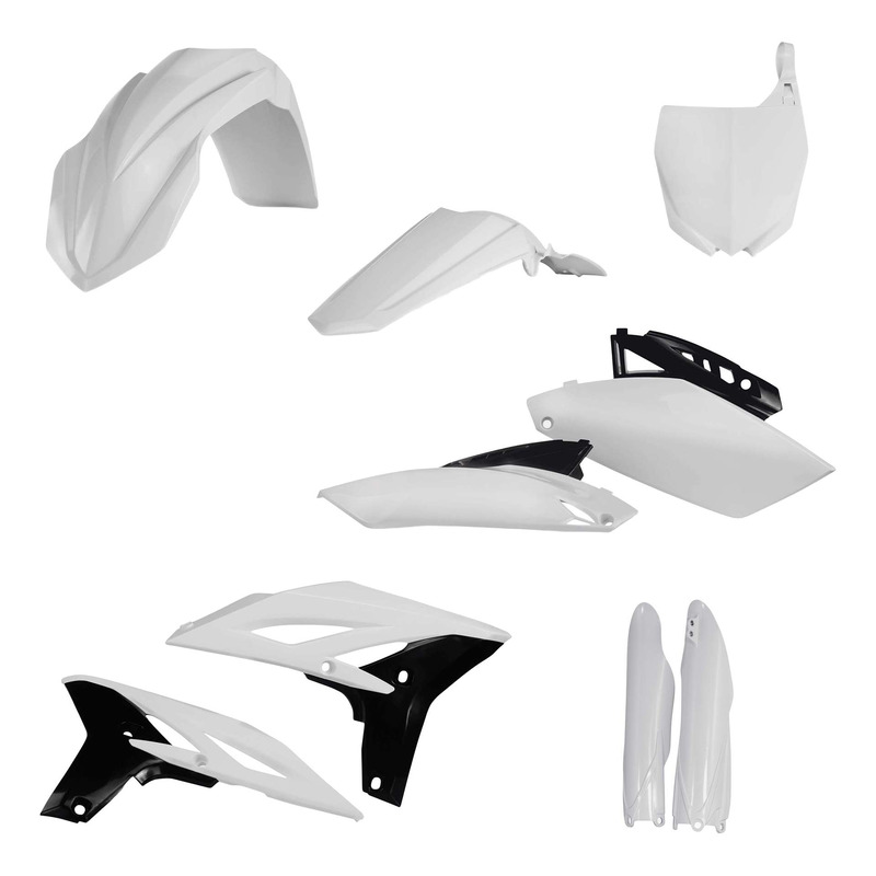 Kit Plastique Complet ACERBIS Type Origine Réplica 2010 Blanc / Noir - Yamaha 250 YZF 10-13