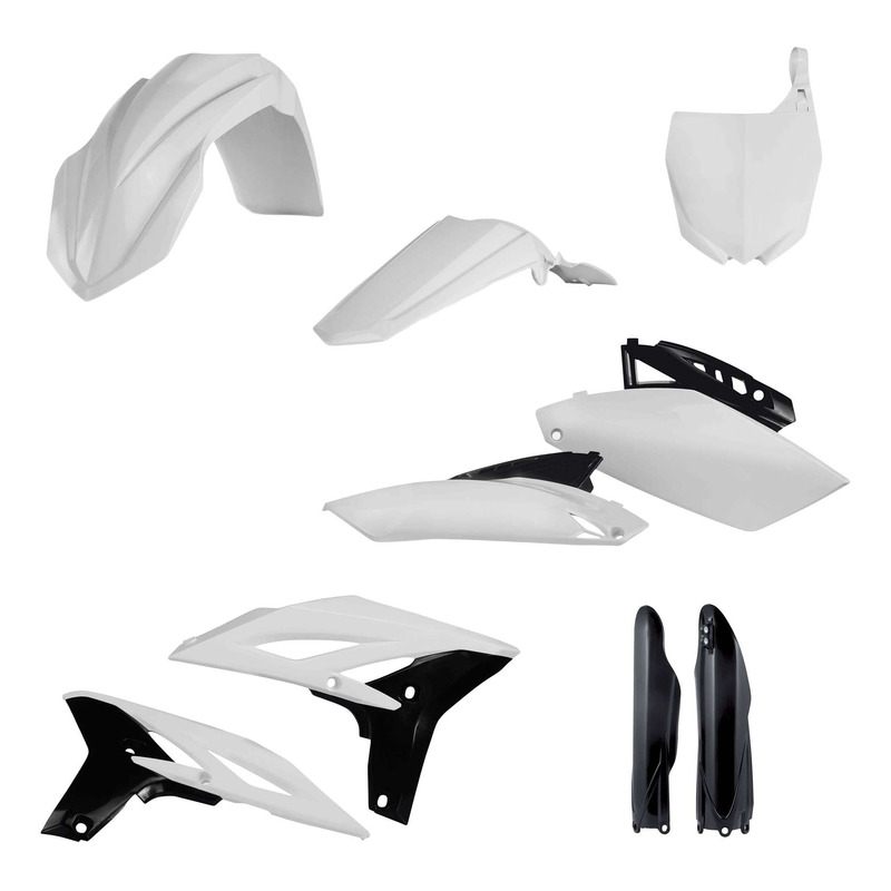 Kit Plastique Complet ACERBIS Type Origine Réplica Blanc / Noir - Yamaha 250 YZF 10-13