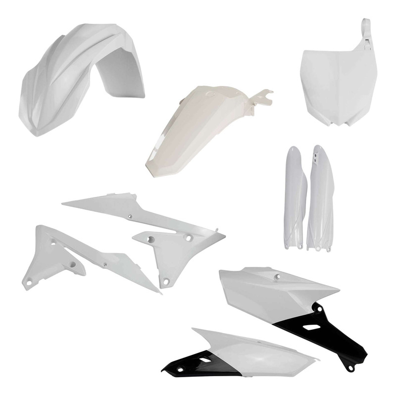Kit Plastique Complet ACERBIS Type Origine Réplica Blanc / Noir - Yamaha 450 YZF 14-17