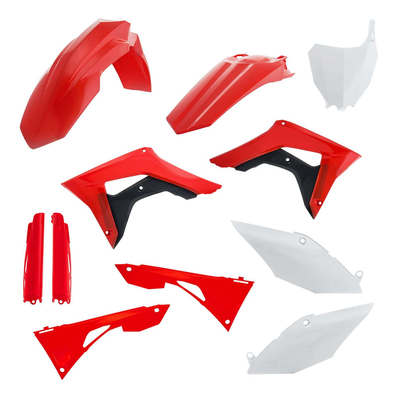 Kit Plastique Complet ACERBIS Type Origine Réplica Rouge / Blanc / Noir - Honda 250 CRF-R 20-21