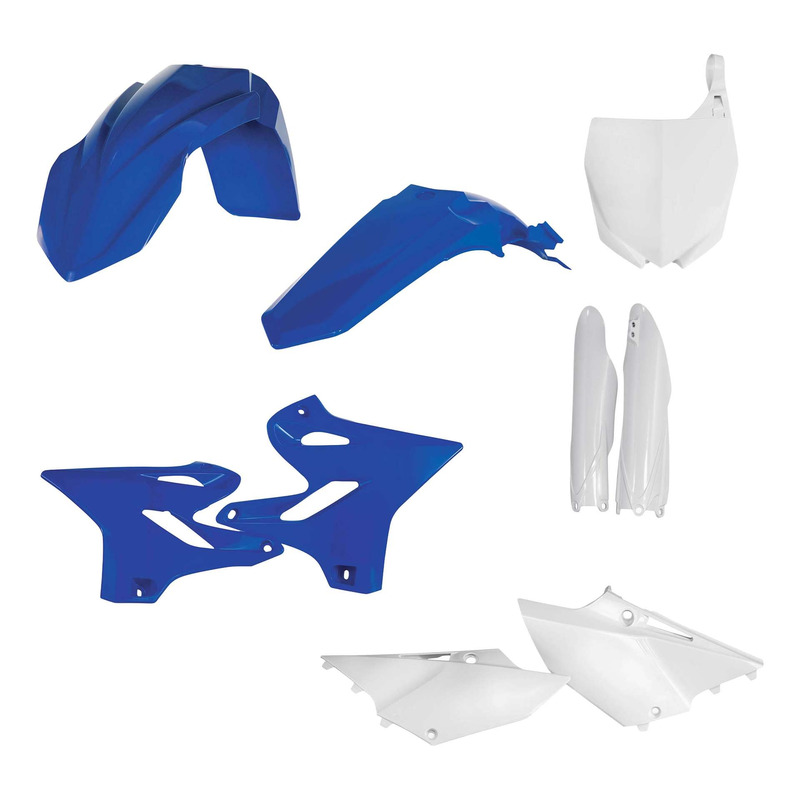 Kit Plastique Complet ACERBIS Type Origine Réplica Bleu / Blanc - Yamaha 125 / 250 YZ 15-21