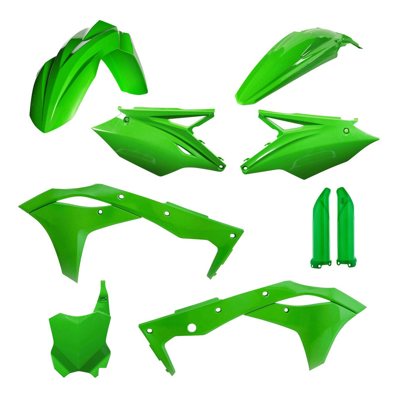 Kit Plastique Complet ACERBIS Type Origine Vert - Kawasaki 250 KXF 18-
