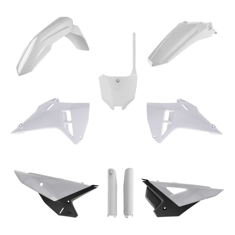 Kit Plastique Complet POLISPORT MX Type Origine Blanc pour Honda 250 / 450 CRF-R 2025