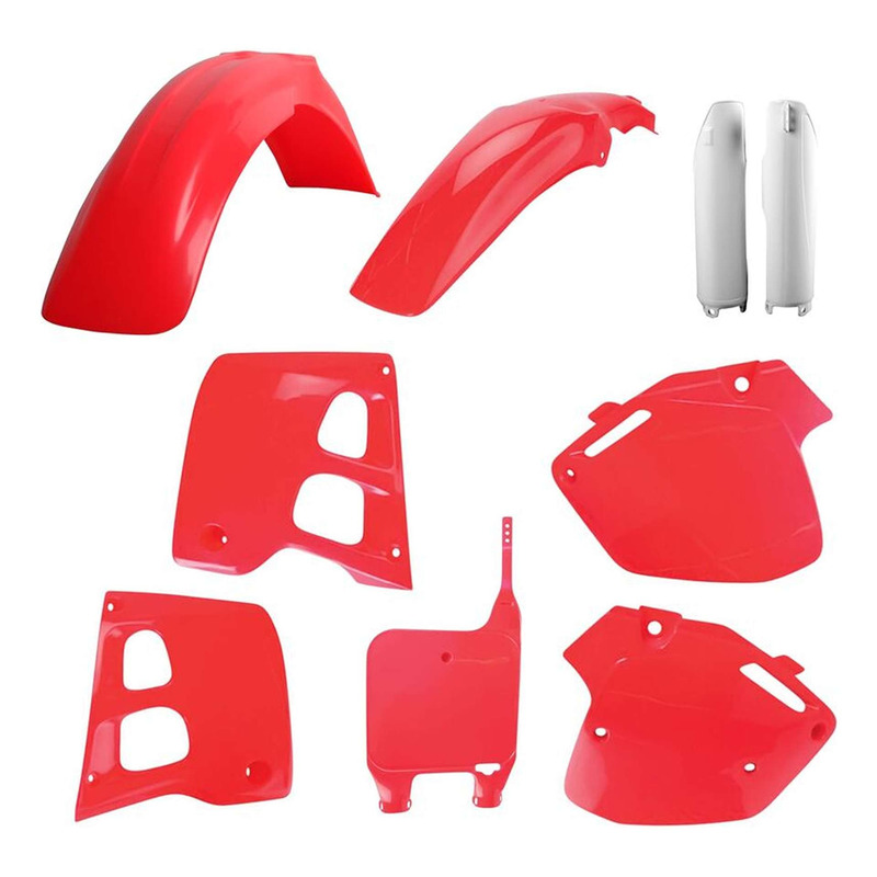 Kit plastique complet Polisport Rouge - Honda CR 125cc 91-92 / 250cc 90-91