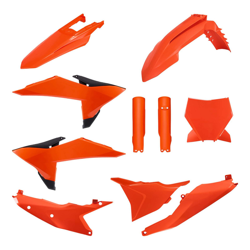 Kit plastique complet Polisport type origine orange KTM XC-F 450 25-26