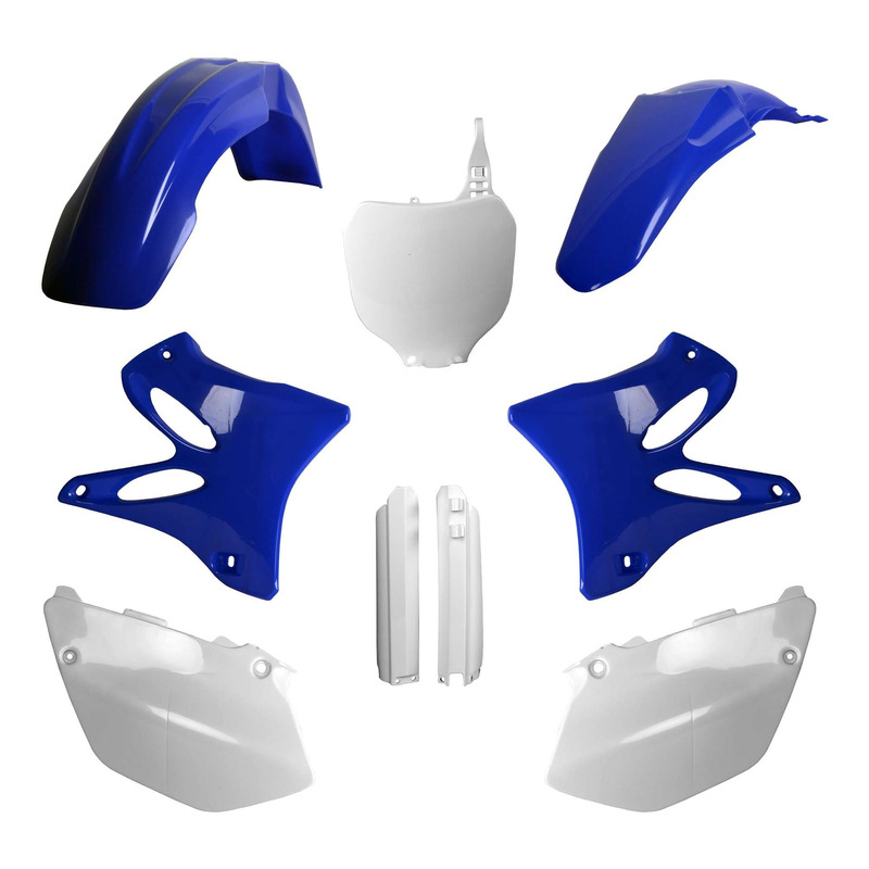 Kit plastique complet Polisport type origine couleur oem Yamaha YZ 125
