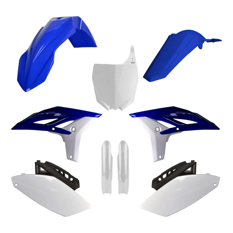 Kit plastique complet Polisport type origine couleur oem 10-12 Yamaha