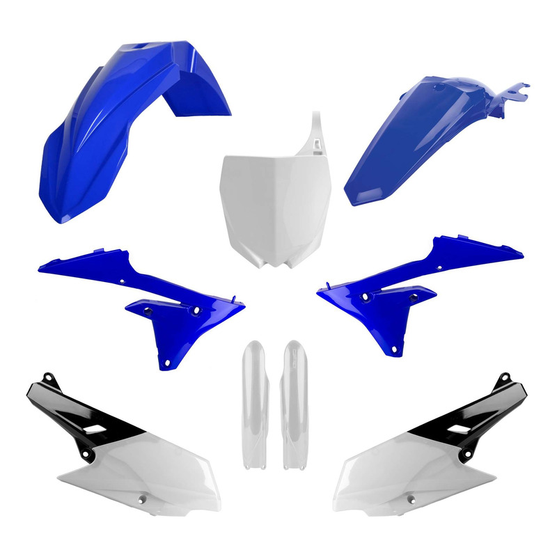 Kit plastique complet Polisport type origine couleur oem Yamaha YZ 250