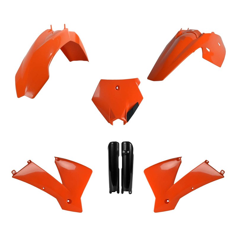 Kit plastique complet Polisport type origine couleur oem KTM SX 125 03