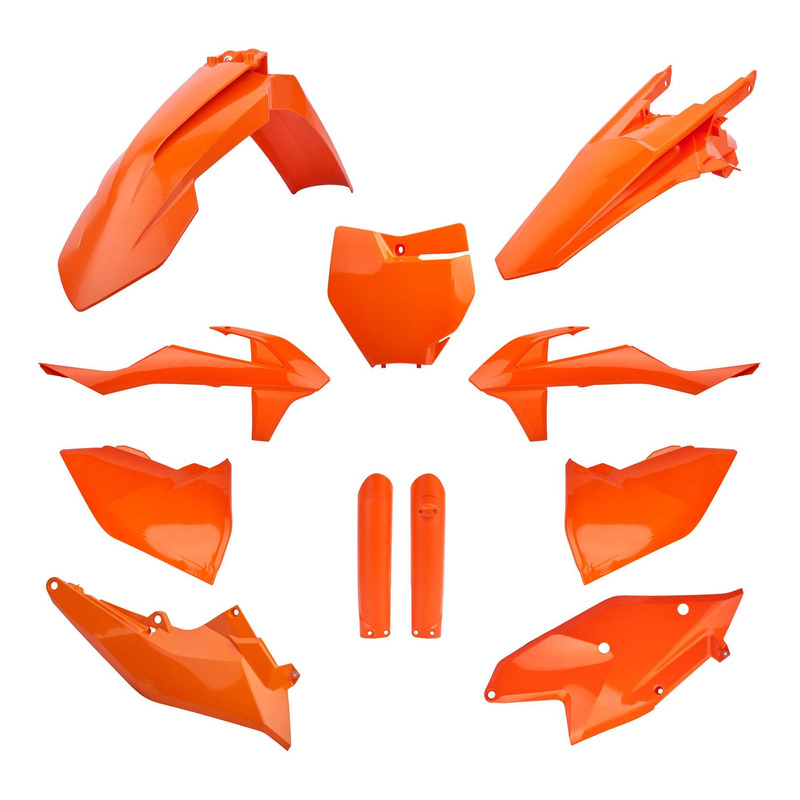 Kit plastique complet Polisport type origine orange ktm 2016 KTM SX-F