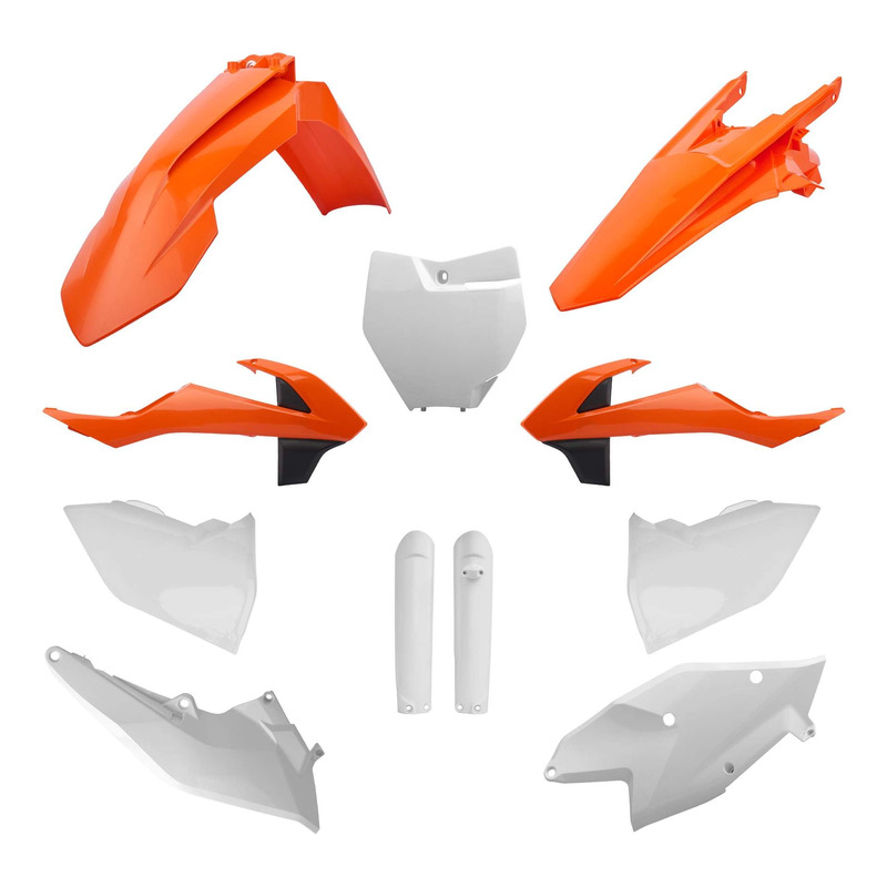 Kit plastique complet Polisport type origine couleur oem KTM SX-F 450