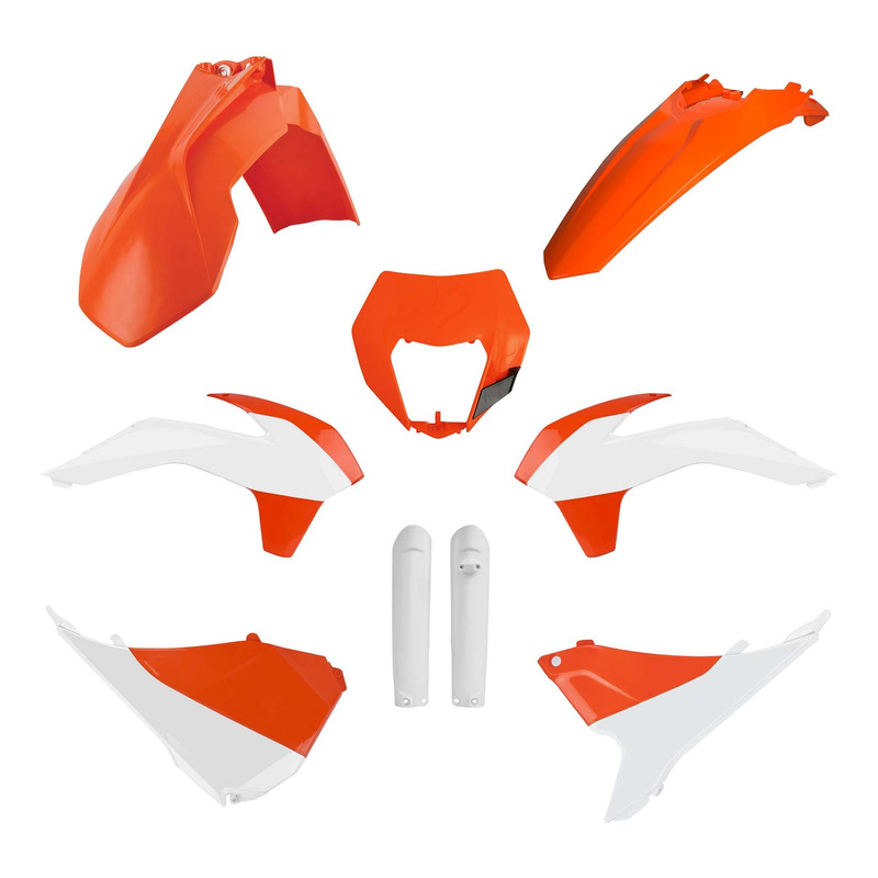 Kit plastique complet Polisport type origine couleur oem KTM EXC-F 350