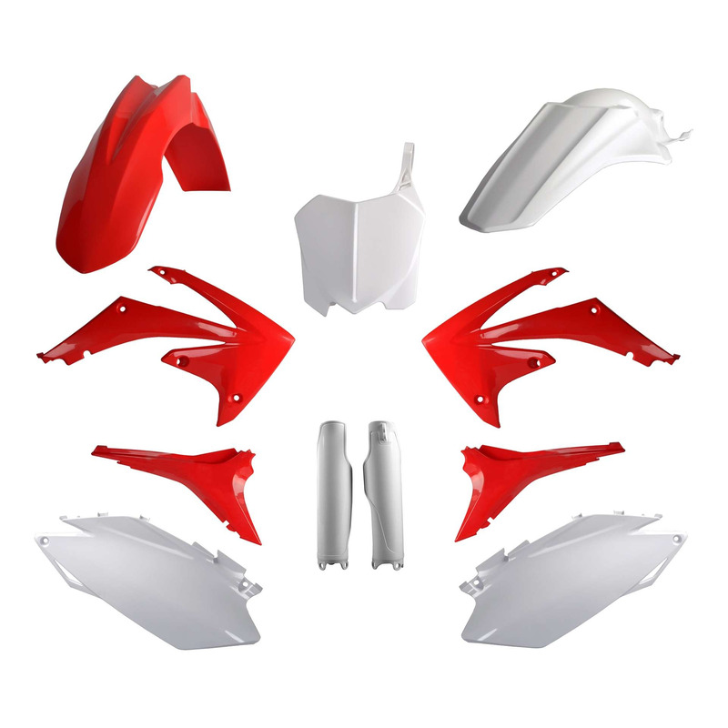 Kit plastique complet Polisport type origine couleur oem Honda CRF 450