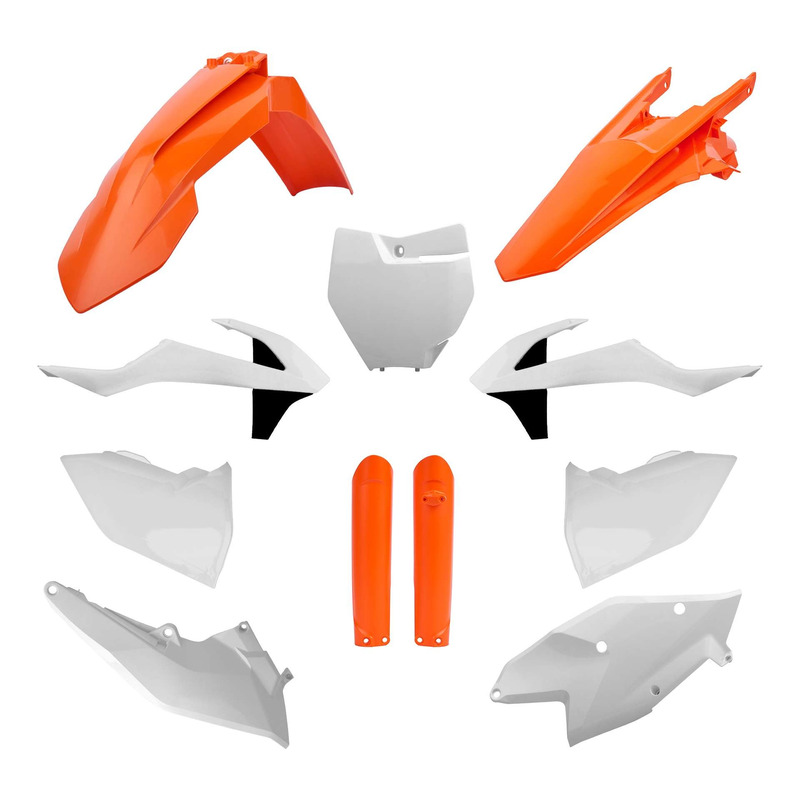 Kit plastique complet Polisport type origine couleur oem 2017 KTM SX-F