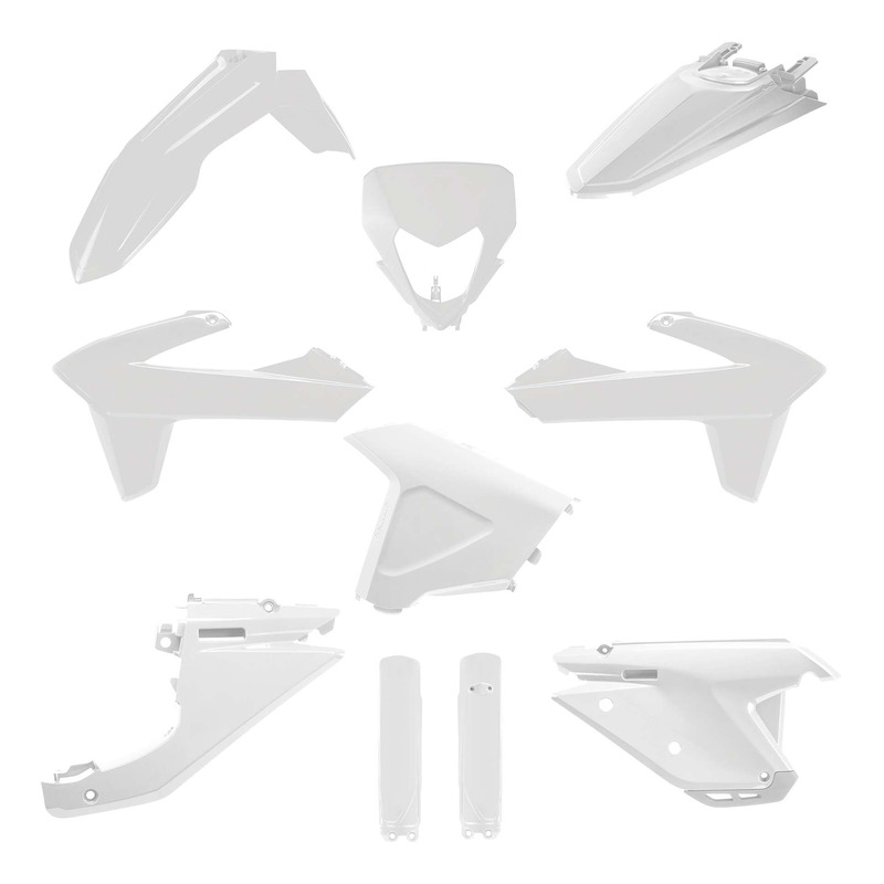 Kit plastique complet Polisport type origine blanc Sherco SE 300 Facto