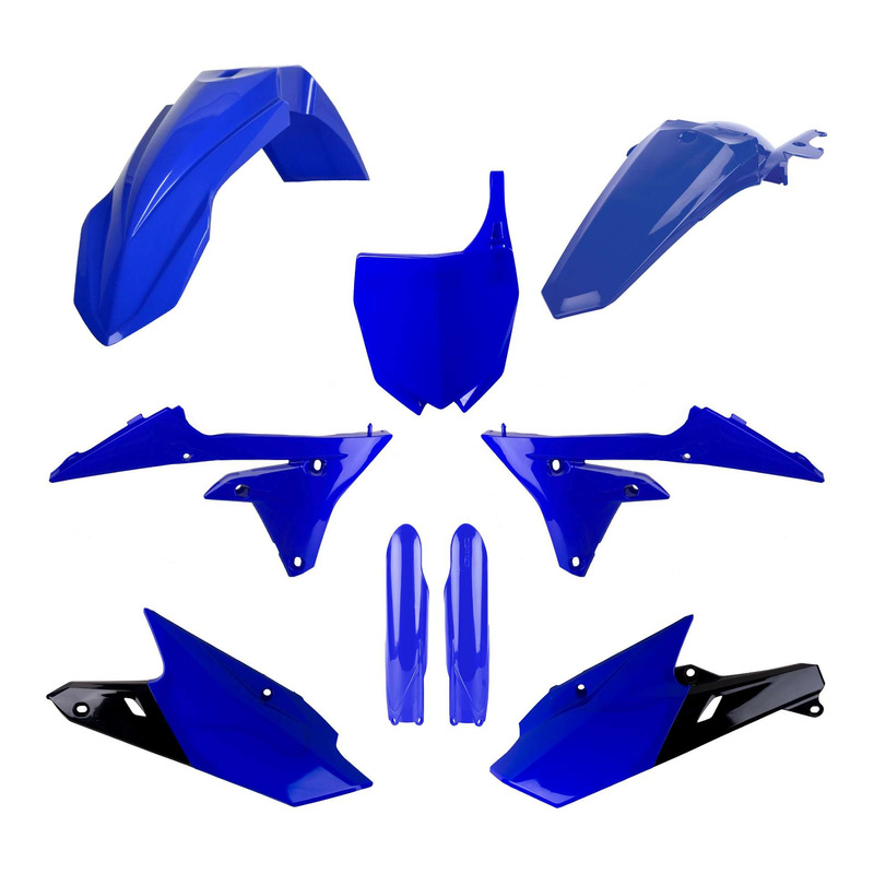 Kit plastique complet Polisport type origine bleu yamaha 1998 Yamaha Y