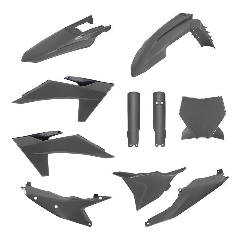 Kit plastique complet Polisport type origine gris KTM SX-F 450 23-24