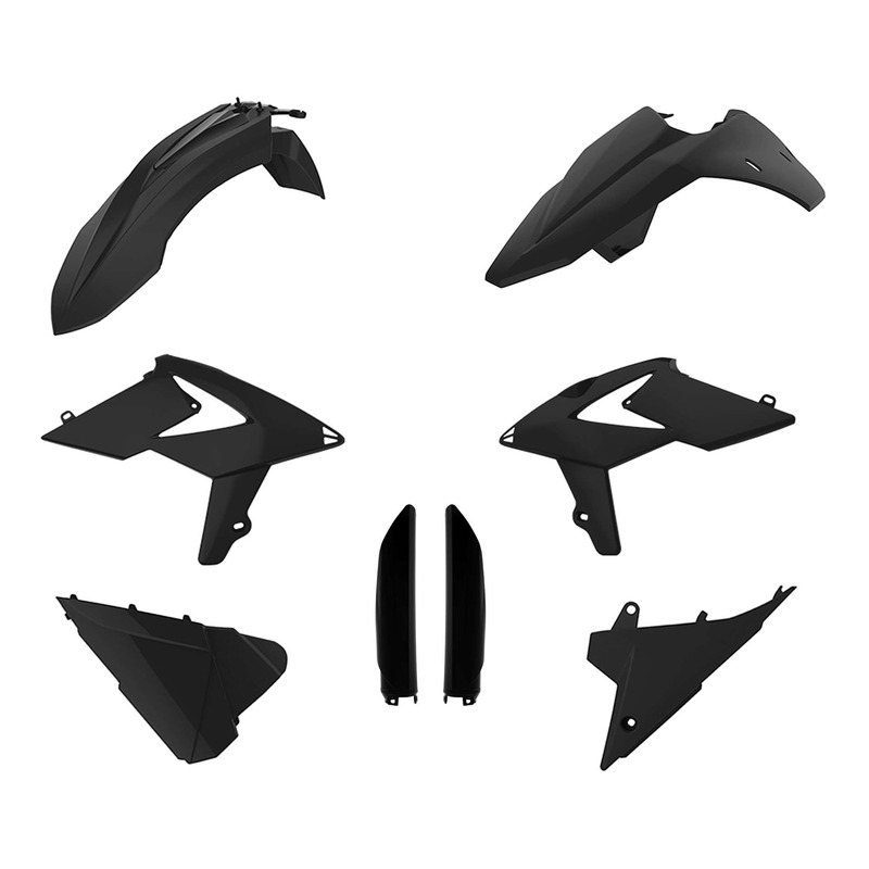 Kit plastique complet Polisport type origine noir Beta RR 250 2T 13-17