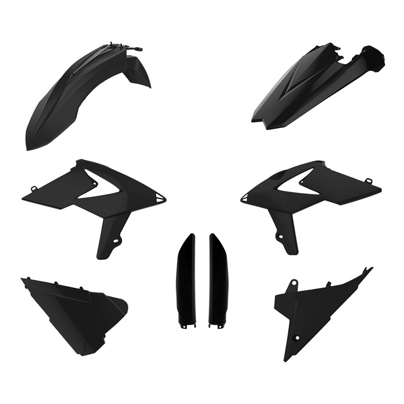 Kit plastique complet Polisport type origine noir Beta RR 250 2T 2018