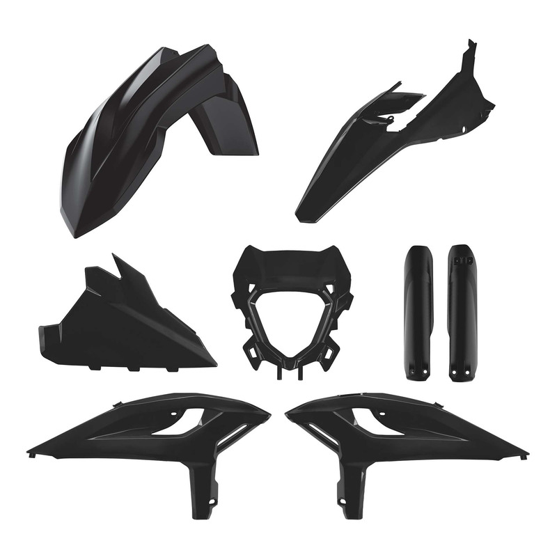 Kit plastique complet Polisport type origine noir Beta RR X-Pro 125 2T