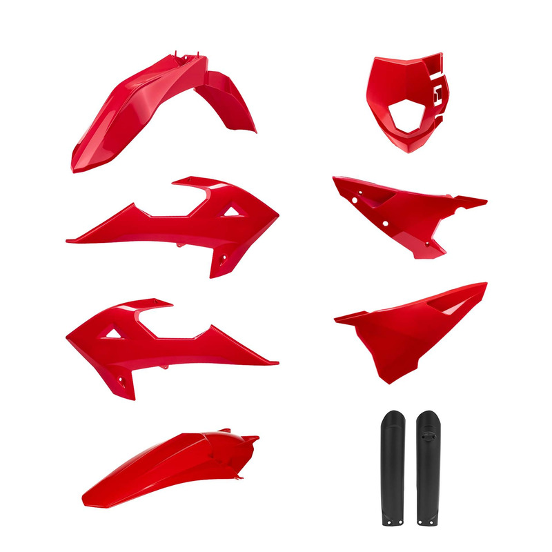 Kit plastique complet Polisport type origine rouge Rieju MR 300 21-26