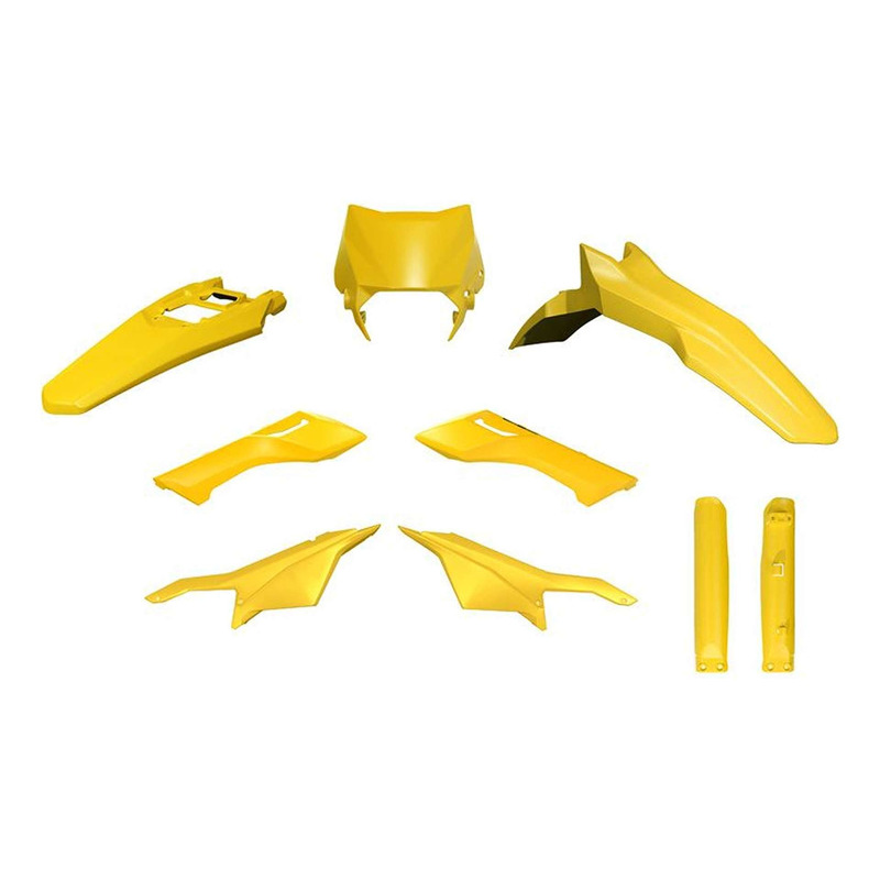 Kit Plastique Complet RTECH Jaune 6 PiÃ¨ces pour Surron Ultra Bee 23-2