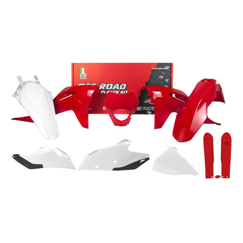 Kit plastique complet Rtech Rouge/Blanc Gasgas EC/ECF 21-23