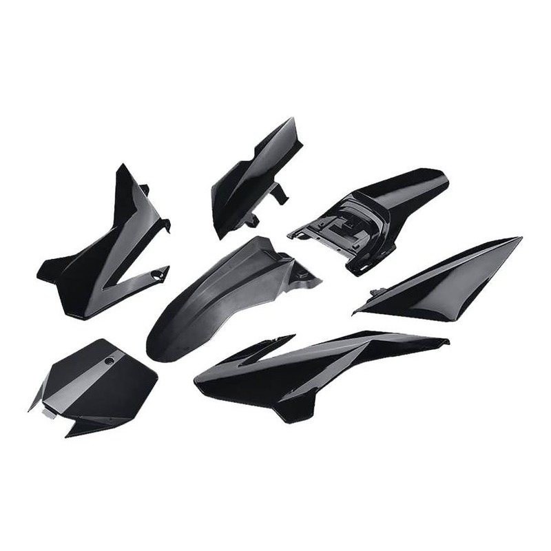 Kit plastique complet YCF 50cc à partir 2020 noir