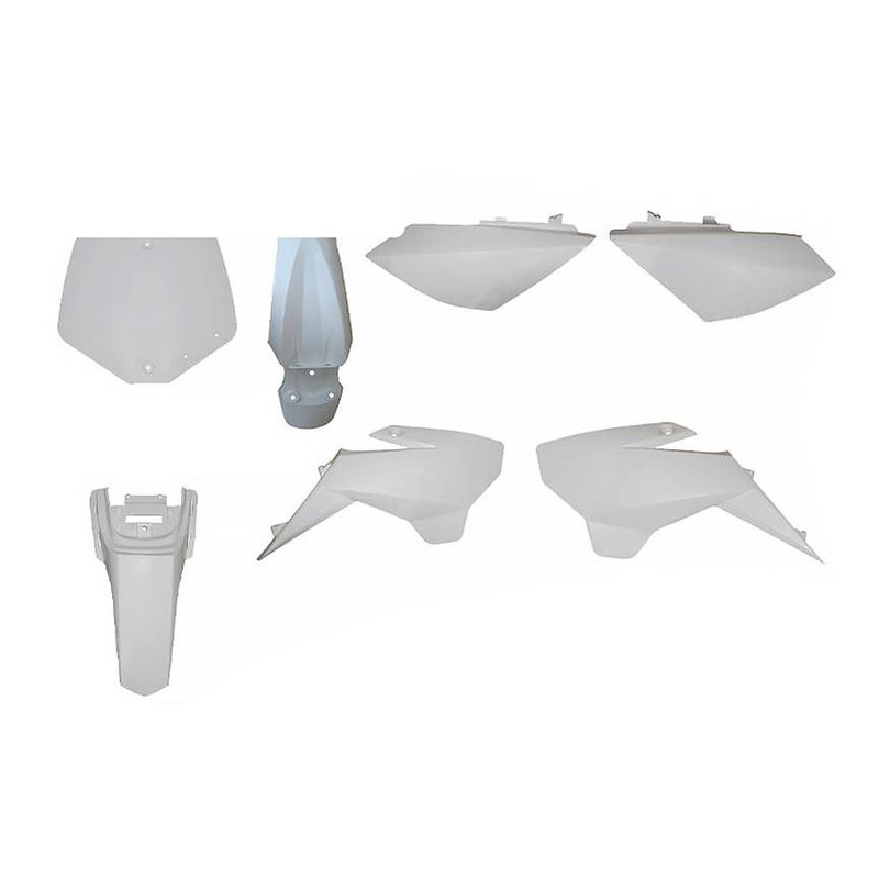 Kit plastique complet YCF 88cc jusqu’à 2019 blanc