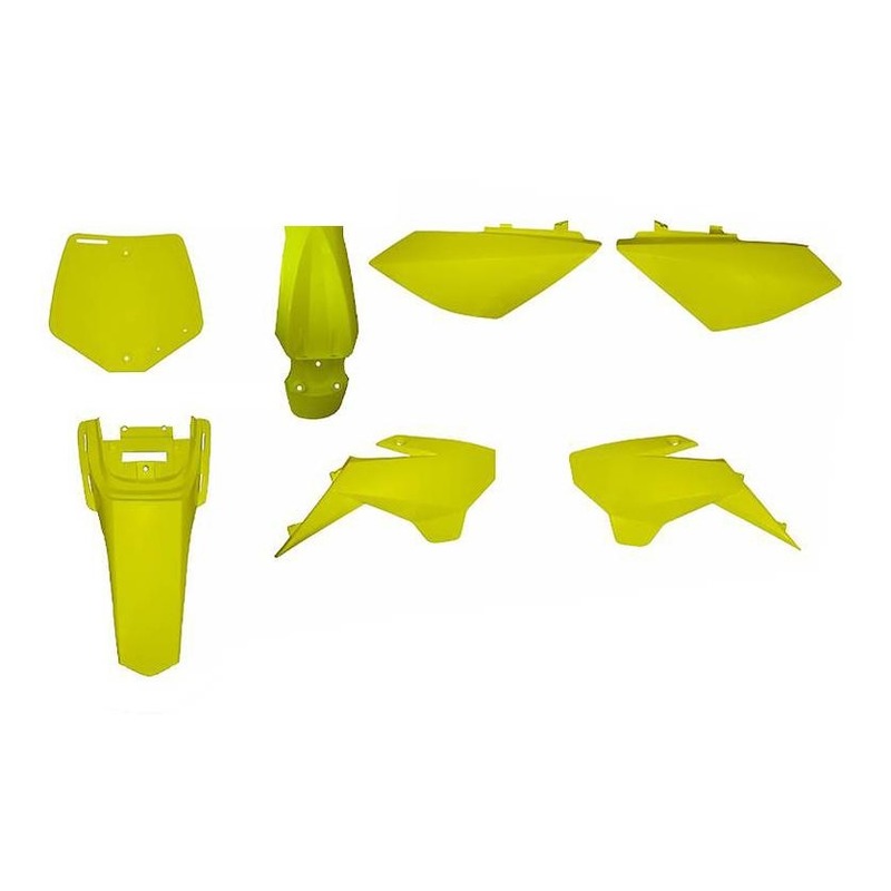 Kit plastique complet YCF 88cc jusqu’à 2019 jaune
