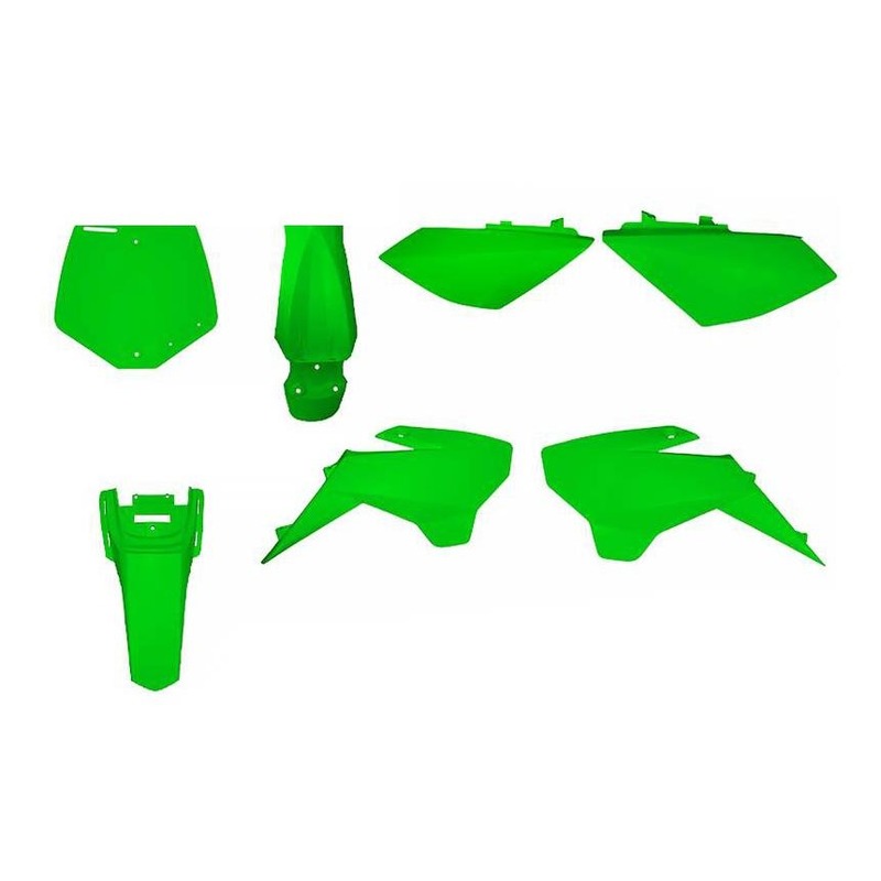 Kit plastique complet YCF 88cc jusqu’à 2019 vert