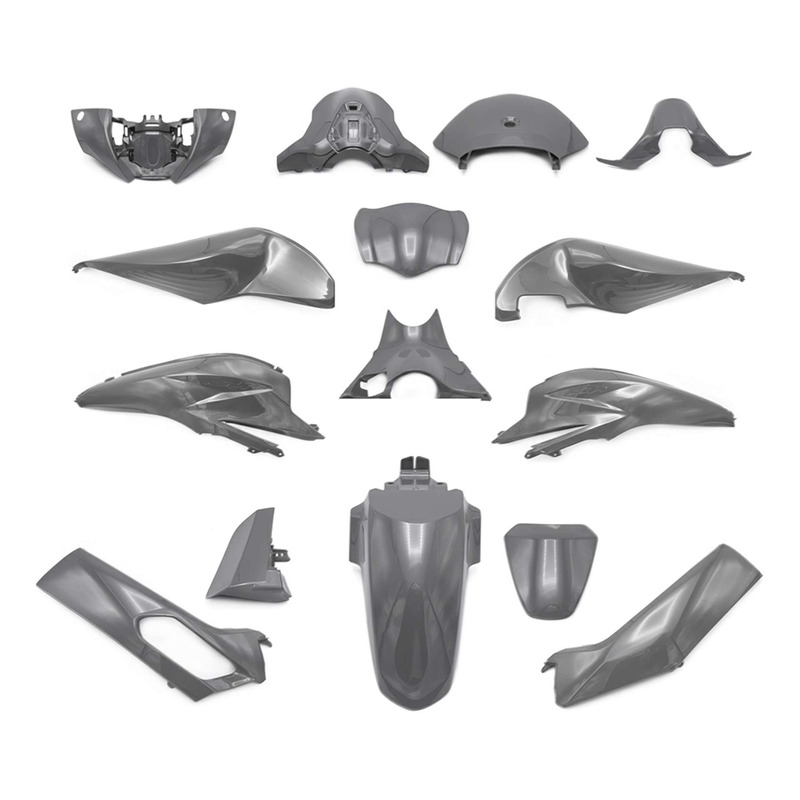 Kit plastique gris nardo 15 pièces Honda SH 125 2020-24