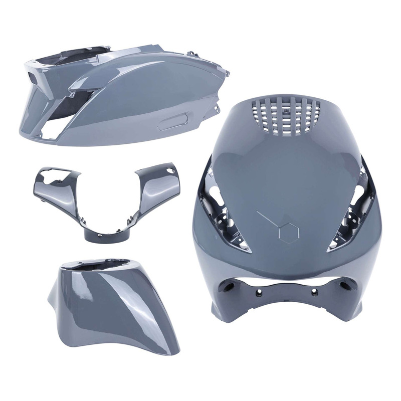 Kit plastique gris nardo Piaggio Zip 50 2000-