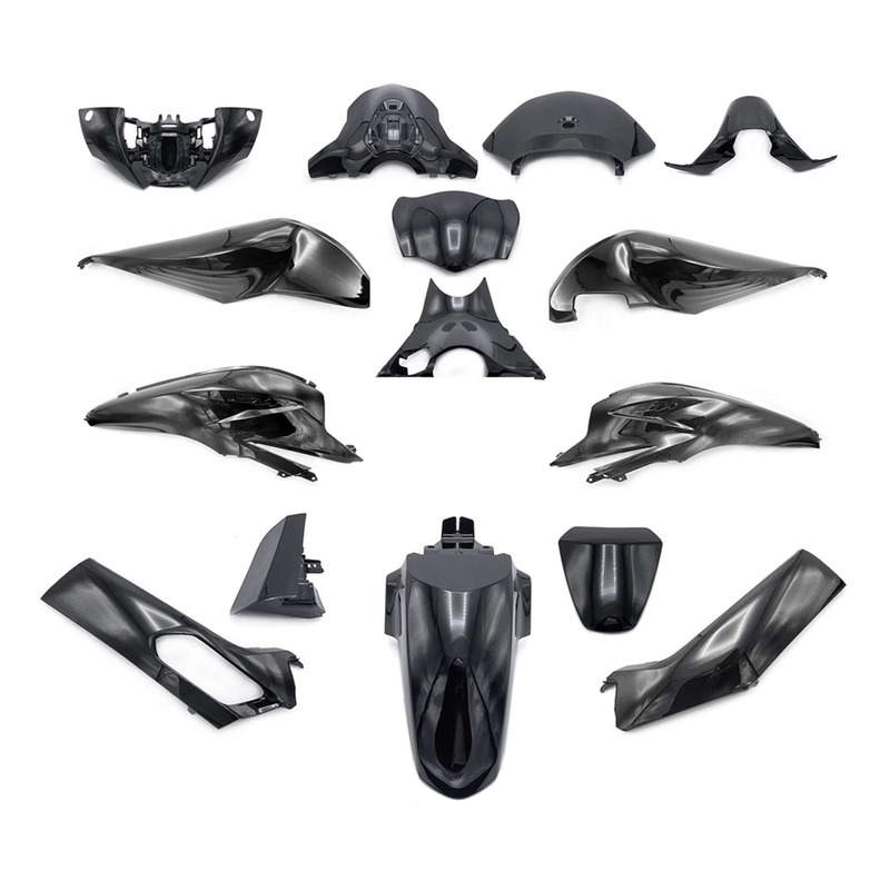 Kit plastique noir 15 pièces Honda SH 125 2020-24
