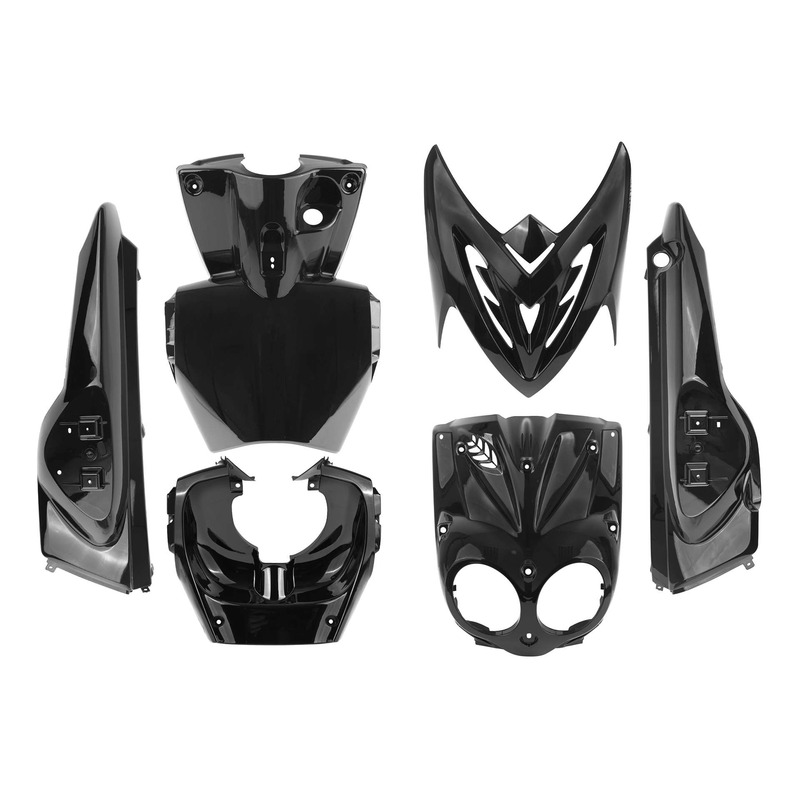 Kit plastique noir 6 pièces MBK Stunt 50