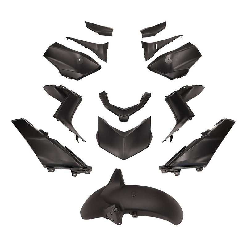 Kit plastique noir mat 13 pièces Yamaha X-MAX