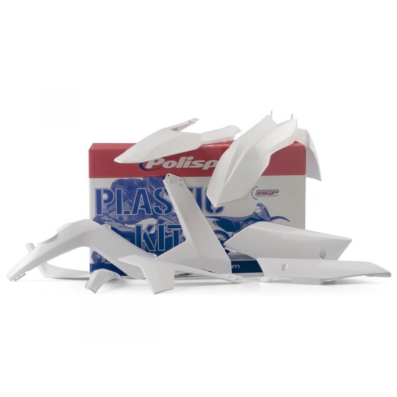 Kit plastique Polisport Gas Gas 250 EC 12-13 blanc
