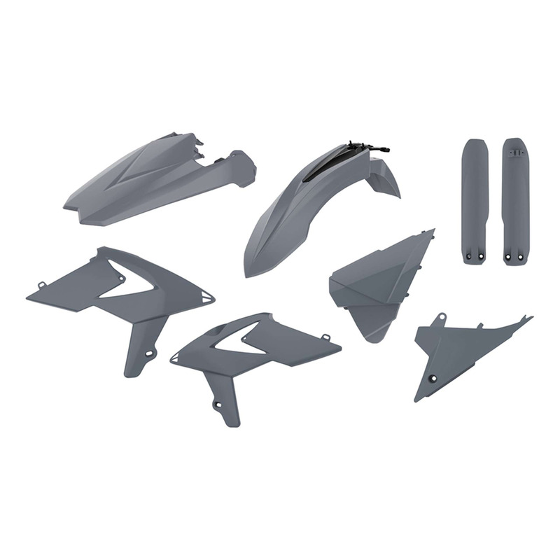 Kit Plastique Complet POLISPORT Type Origine Gris Nardo â   Beta RR 2T