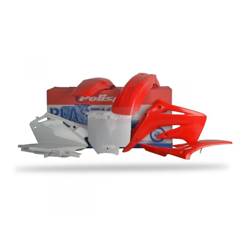 Kit plastique Polisport Honda CR 85R 03-07 (rouge/blanc origine)